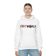 FiRSTWORLD AuntSam Back Unisex Heavy Blend™ Hooded Sweatshirt