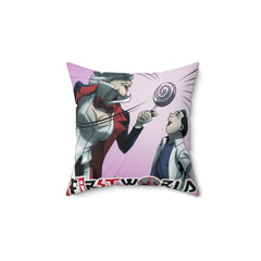 AuntSam Spun Polyester Square Pillow